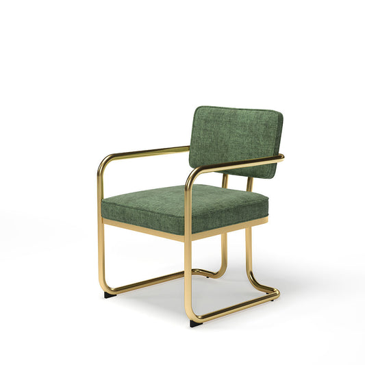Ram Game PRODCHR - Prohibition Game / Dining Chair-Green