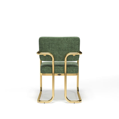 Ram Game PRODCHR - Prohibition Game / Dining Chair-Green