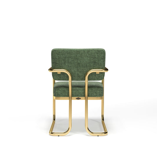 Ram Game PRODCHR - Prohibition Game / Dining Chair-Green