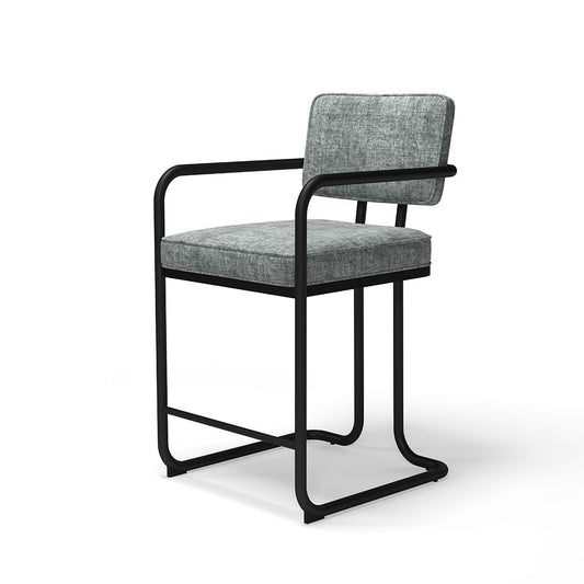Ram Game PROBSTL2ARM - Prohibition Barstool W/ARMS-Gray