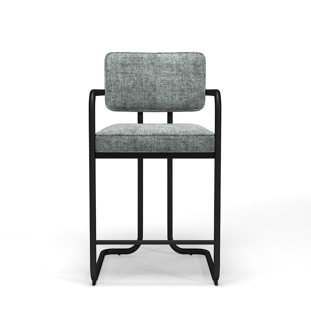 Ram Game PROBSTL2ARM - Prohibition Barstool W/ARMS-Gray