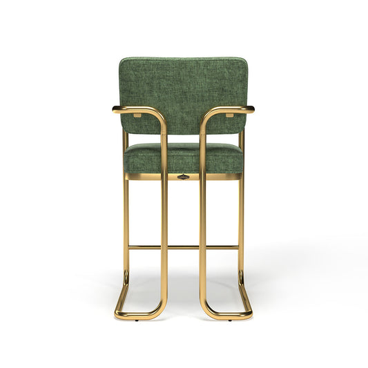 Ram Game PROBSTL2ARM - Prohibition Barstool W/ARMS-Green