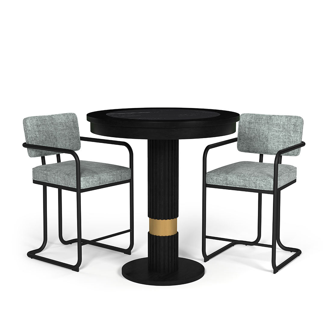 Ram Game PROPUB - Prohibition Pub Table - Black