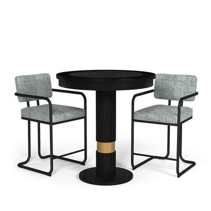 Ram Game PROPUB - Prohibition Pub Table - Black