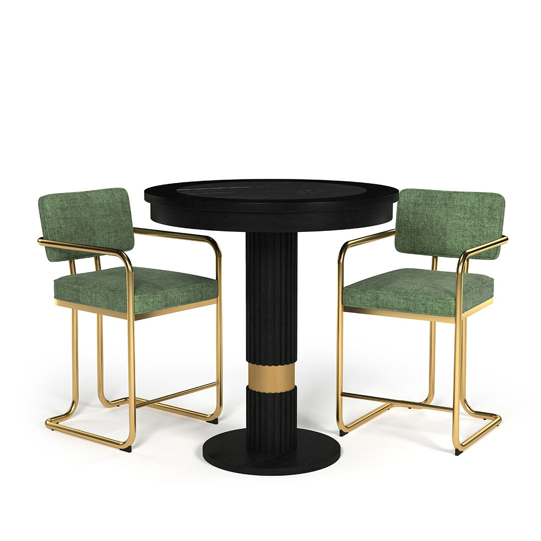 Ram Game PROPUB - Prohibition Pub Table - Black
