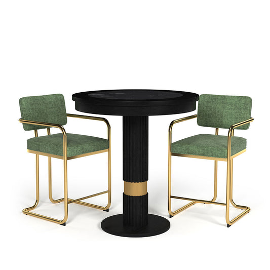 Ram Game PROPUB - Prohibition Pub Table - Black