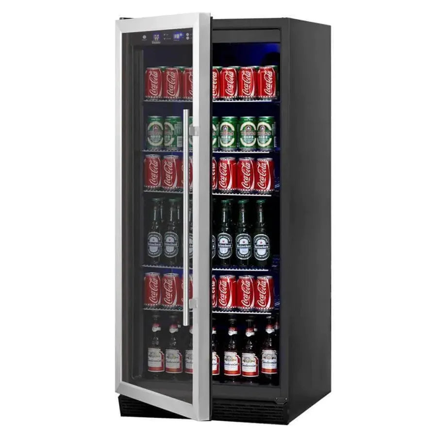 KingsBottle 56" Tall Beverage Upright Drink Fridge Center Freestanding