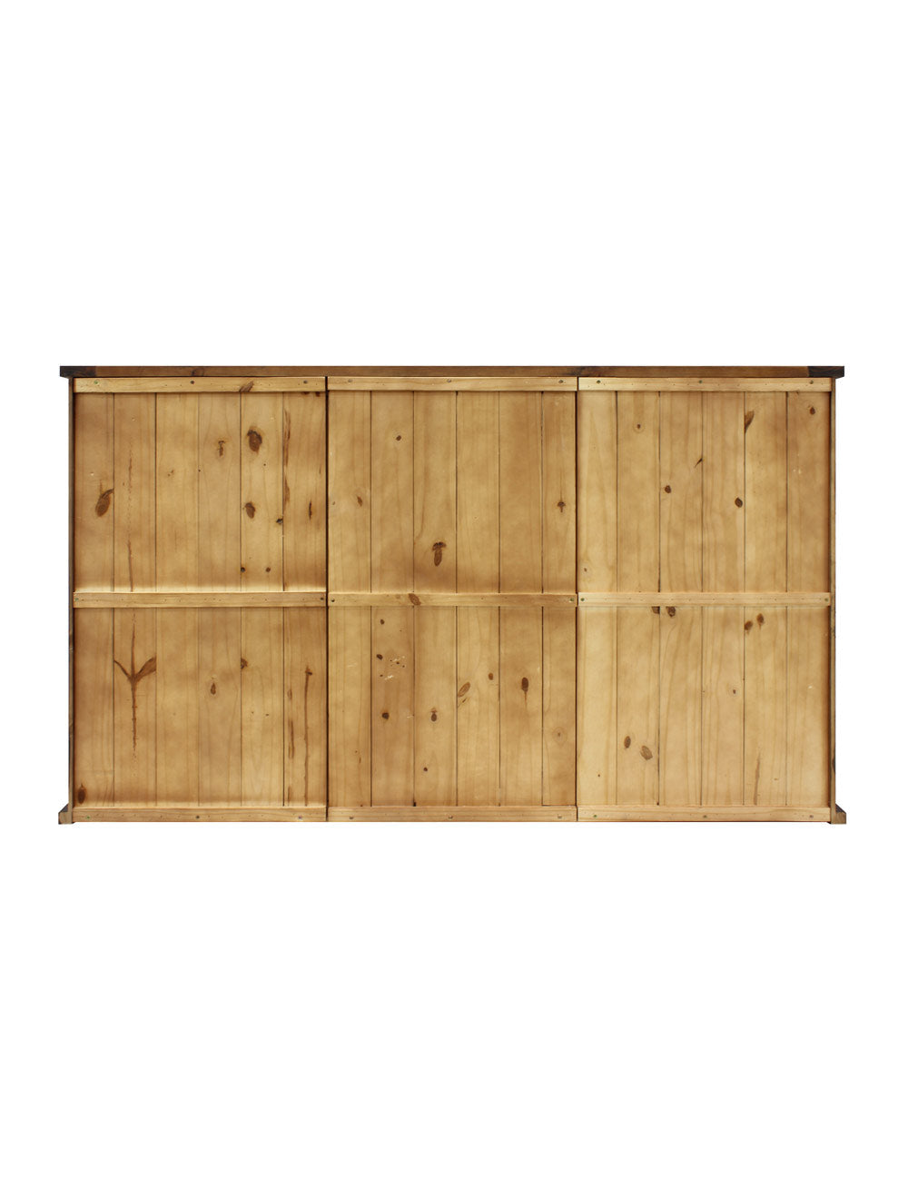 Vinotemp Rustic Wine Credenza with Sliding Doors