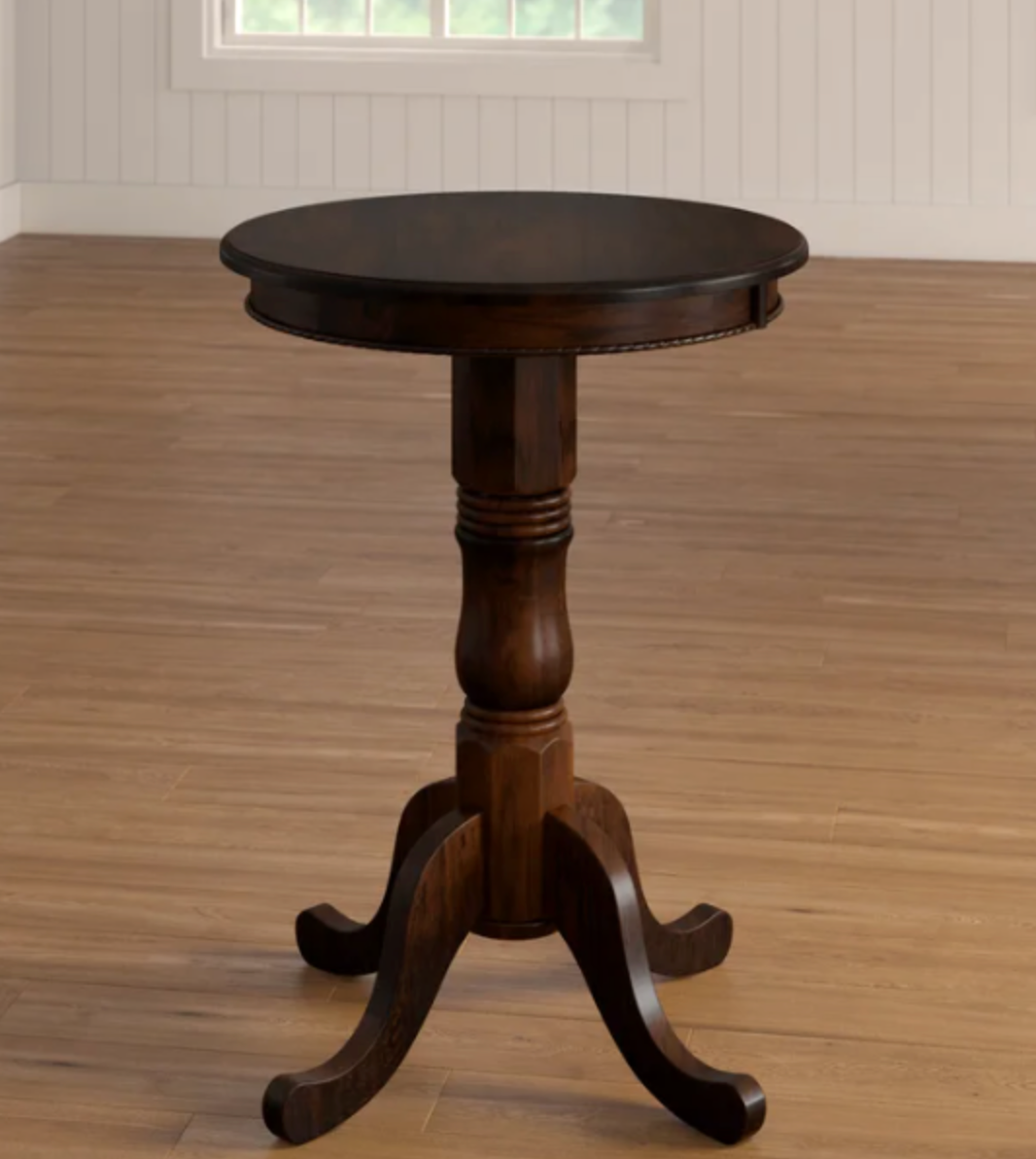 Ram Game BPUB - English Style Circle Pub Table - Cappuccino