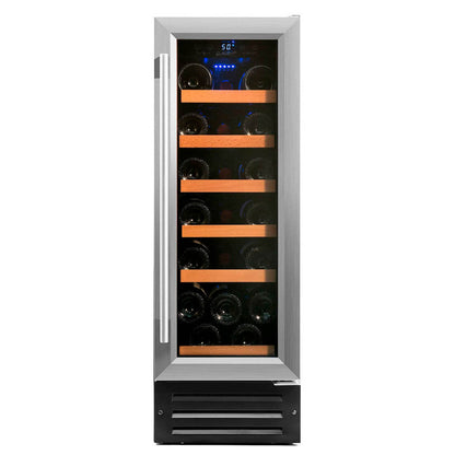 Smith & Hanks 19 Bottle Single Zone Under Counter Wine Cooler