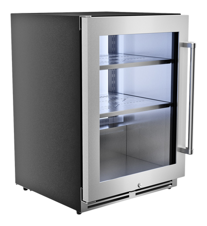 Thor Kitchen 24-Inch 140 Can Professional Undercounter Beverage Cooler Left Hinge