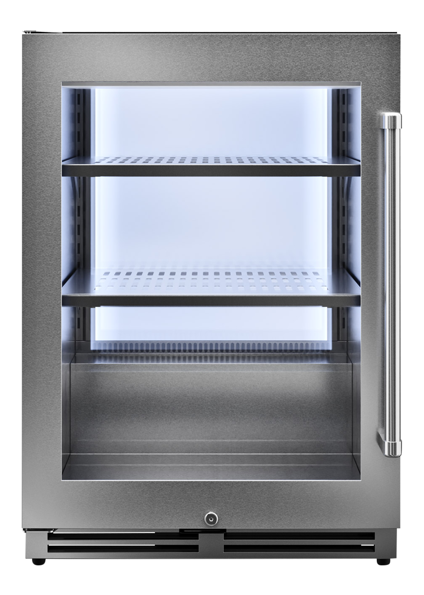 Thor Kitchen 24-Inch 140 Can Professional Undercounter Beverage Cooler Left Hinge