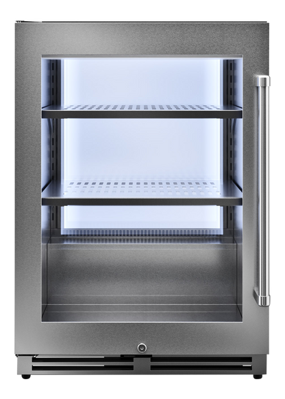 Thor Kitchen 24-Inch 140 Can Professional Undercounter Beverage Cooler Left Hinge