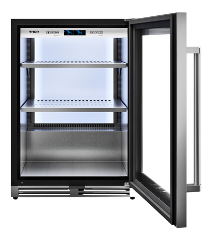 Thor Kitchen 24 Inch Professional Undercounter Beverage Cooler