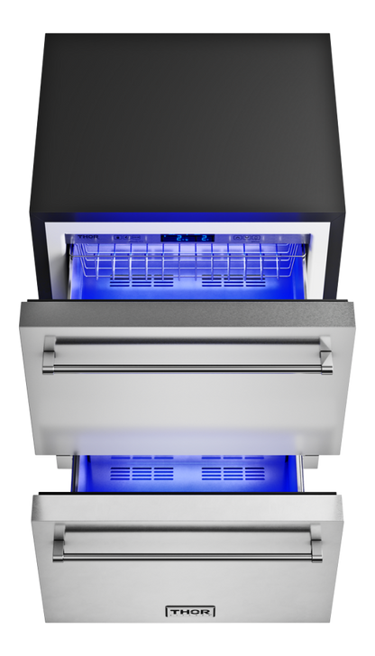 Thor Kitchen 24-Inch Indoor Outdoor Freezer Drawer
