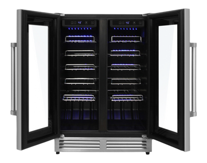 Thor Kitchen 42 Bottle Dual Zone Built-in Wine Cooler
