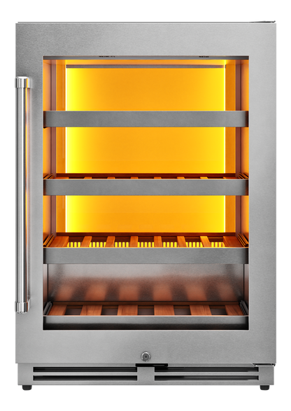 Thor Kitchen 24-Inch Single Zone Wine Cooler, 45 Wine Bottle Capacity