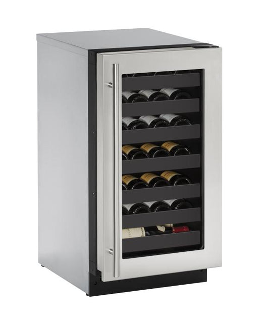 U-Line Wine Captain 18" Reversible Hinge Stainless 115v