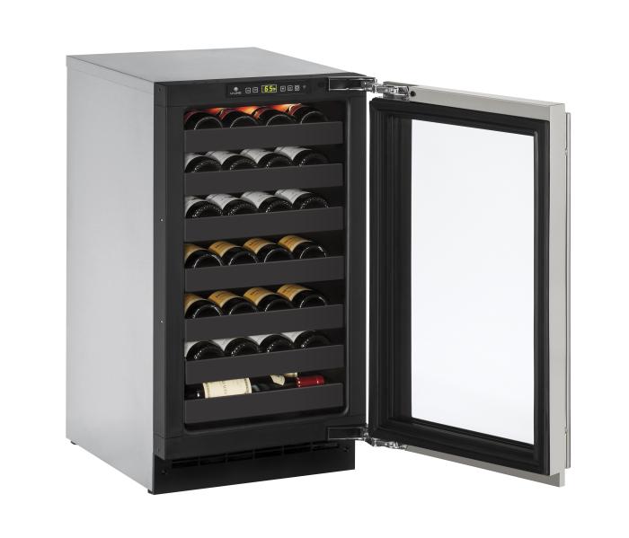 U-Line Wine Captain 18" Reversible Hinge Stainless 115v