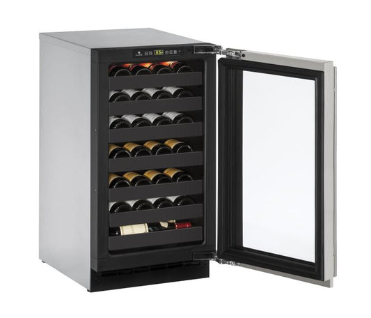 U-Line Wine Captain 18" Reversible Hinge Stainless 115v