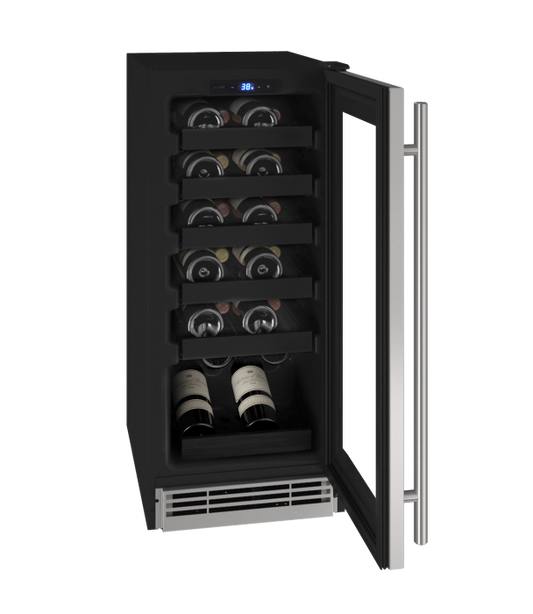 U-Line Wine Captain 15" Reversible Hinge Integrated Frame 115v