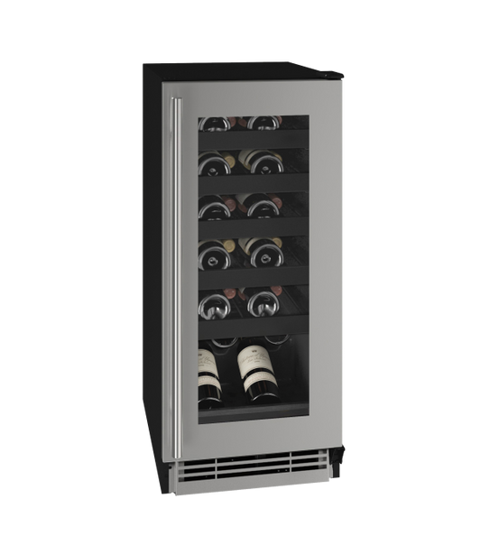 U-Line Wine Captain 15" Reversible Hinge Integrated Solid 115v