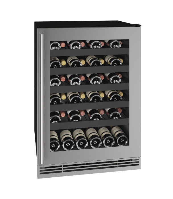 U-Line Wine Captain 24" Lock Reversible Hinge Stainless Frame 115v
