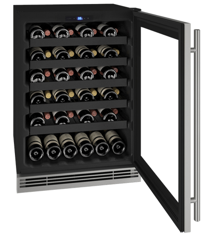 U-Line Wine Captain 24" Lock Reversible Hinge Stainless Frame 115v