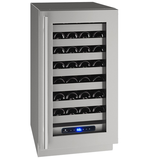 U-Line Wine Captain 18" Lock Right Hinge Stainless 115v