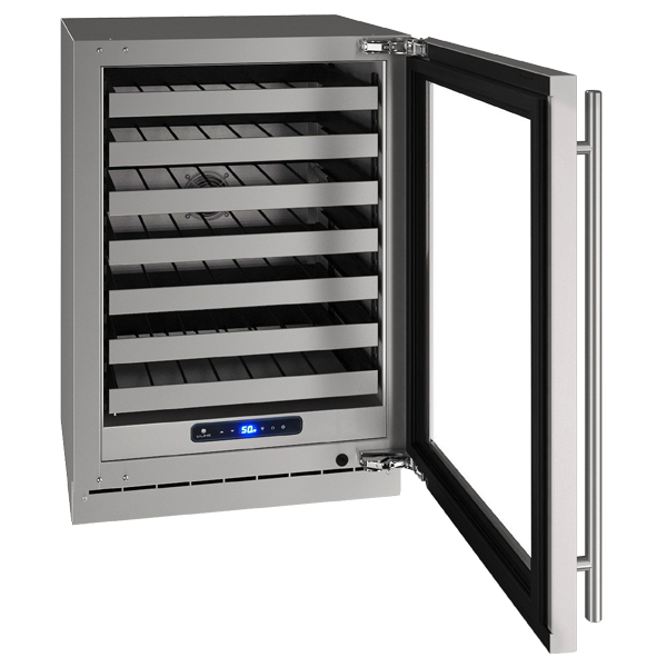 U-Line Wine Captain 24" Reversible Hinge Stainless 115v