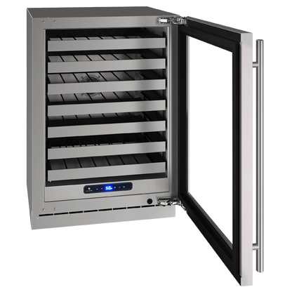 U-Line Wine Captain 24" Reversible Hinge Stainless 115v