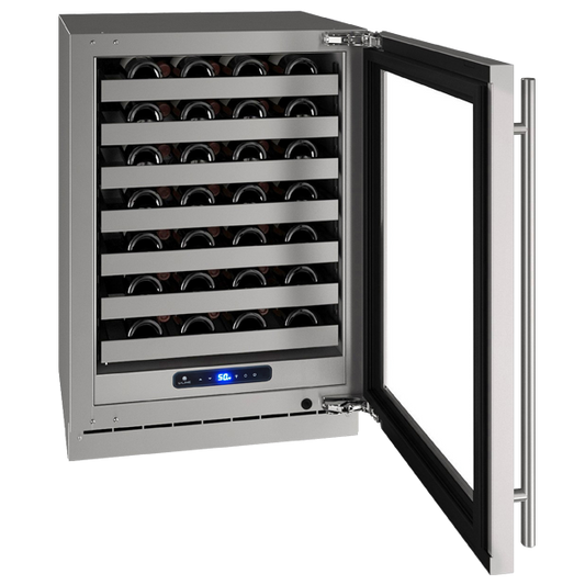 U-Line Wine Captain 24" Reversible Hinge Stainless 115v