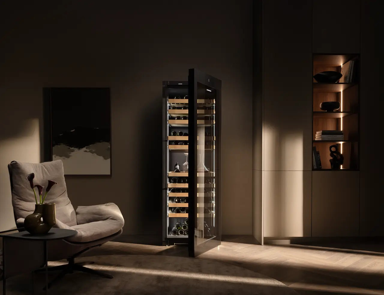 Liebherr 27" Freestanding Wine Storage Triple Zone- Vinidor Selection