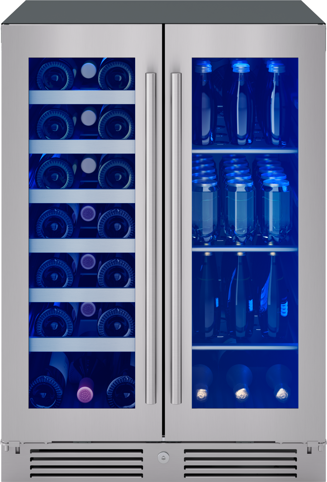 Zephyr Presrv™ French Door Dual Zone Wine & Beverage Cooler