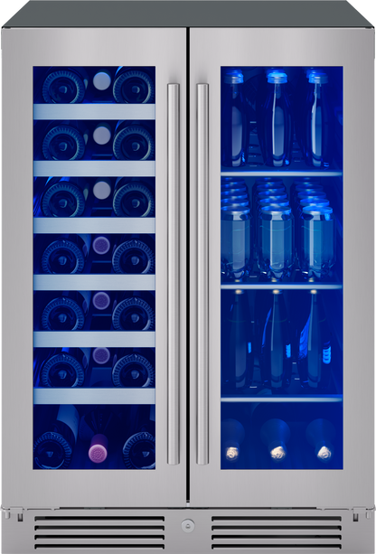 Zephyr Presrv™ French Door Dual Zone Wine & Beverage Cooler