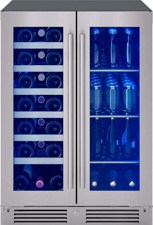 Zephyr Presrv™ French Door Dual Zone Wine & Beverage Cooler