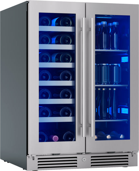 Zephyr Presrv™ French Door Dual Zone Wine & Beverage Cooler