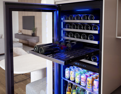 Zephyr Presrv™ Full Size Dual Zone Wine & Beverage Cooler