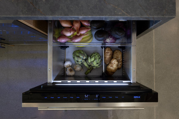 Zephyr Presrv™ Panel Ready Refrigerator Freezer Drawers