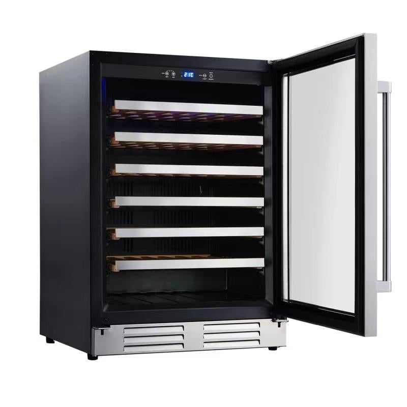 Vitara 24 Inch Width Single Zone 54 Bottle Built in Wine Cooler  VBWC5401S