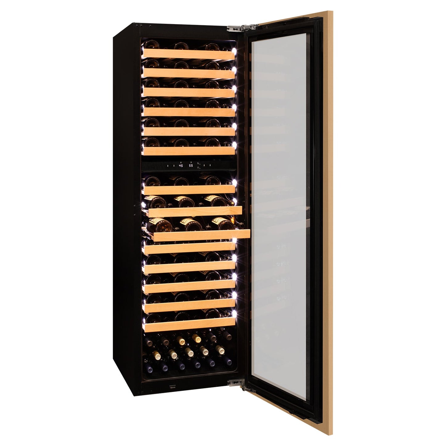 Allavino 101 Bottle Dual Zone Panel Ready Wine Refrigerator