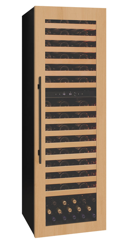 Allavino 101 Bottle Dual Zone Panel Ready Wine Refrigerator