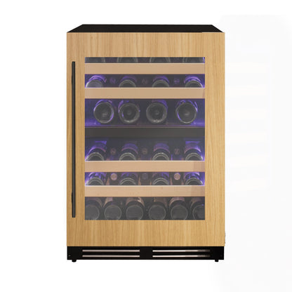 Allavino 24" Wide Dual Zone Panel Ready Wine Refrigerator