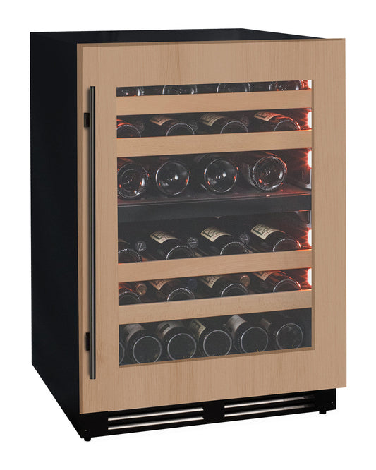 Allavino 24" Wide Dual Zone Panel Ready Wine Refrigerator