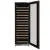Allavino Reserva Series 163 Bottle 71" Tall Single Zone Right Hinge Panel Ready Overlay Wine Cooler Refrigerator