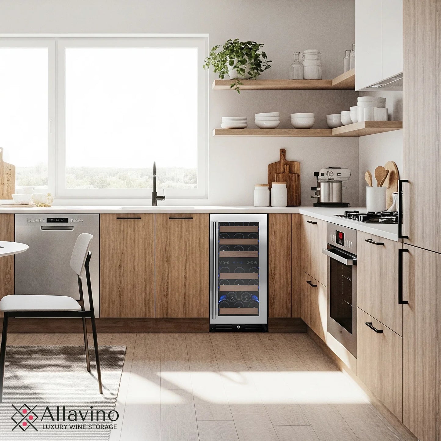 Allavino 15" Wide Reserva Series 30 Bottle Wine Refrigerator
