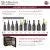 Allavino Reserva Series 102 Bottle Four Zone Undercounter Wine Refrigerator Cooler with Panel Ready Overlay Doors - Side-by-Side