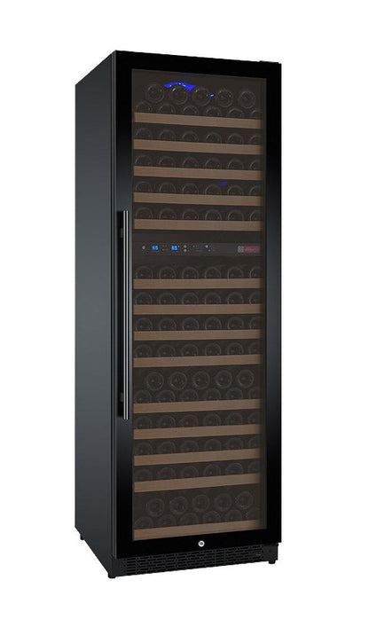 Allavino 24" Wide FlexCount II Tru-Vino 172 Bottle Dual Zone Black Right Hinge Wine Refrigerator