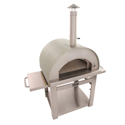 Kucht Venice Stainless Steel Wood Fired Pizza Oven - Stainless Steel