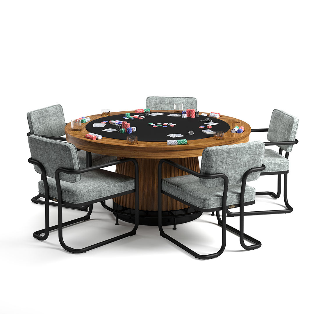 Ram Game PRODCHR - Prohibition Game / Dining Chair-Gray